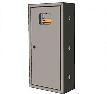 EKF ЯУР для УЭРМ счетчик на DIN-рейку  (400х300х150)    Basic (uerm-din-400)
