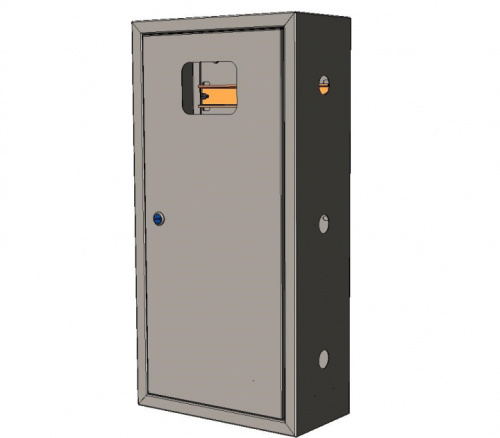 EKF ЯУР для УЭРМ счетчик на DIN-рейку  (400х300х150)    Basic (uerm-din-400)