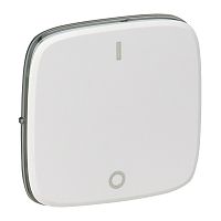 LEGRAND Valena ALLURE Лицевая панель для выключателя двухполюсного Белая (755125 )