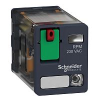 SCHNEIDER ELECTRIC Реле 2CO светодиод 24В AC (RPM22F7)