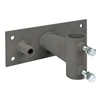 EKF Держатель мачты молниеприемника к стене, D=40мм, вынос 100мм с гайкой EKF PROxima (lp-l0100)