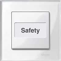 SCHNEIDER ELECTRIC Клавиша с полем для надписи белый (MTN432319)