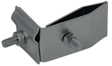 IEK Держатель проводника круглого 6-10мм для фальца угловой h=70мм оцинкованная сталь TD  (ZDP80-13-2-16-70)