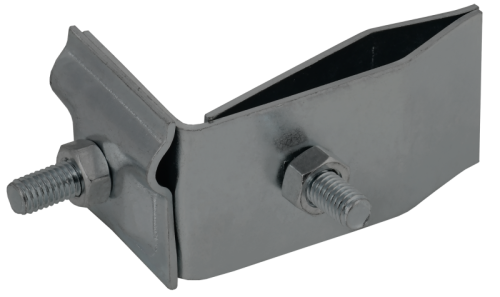 IEK Держатель проводника круглого 6-10мм для фальца угловой h=70мм оцинкованная сталь TD  (ZDP80-13-2-16-70)