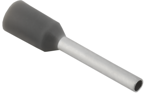 IEK Наконечник НШВИ 0,75-10 серый (100шт/упак)  (UGN11-C75-010-100)