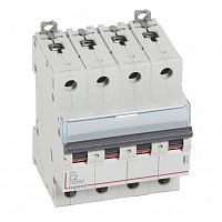 LEGRAND Выключатель автоматический четырехполюсный 2А C DX3 10kА/16kА (409330 )