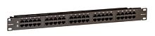 DKC Патч-панель телефонная 19дюймов 1U CAT3 RJ45 LSA 50 портов (RN3PP501BK)