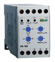 DEKRAFT Реле контроля фаз РК-101 380В тип 01 (23300DEK)