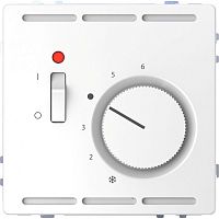 SCHNEIDER ELECTRIC Терморегулятор D-Life с центральной платой с выключателем 230В белый лотос SD (MTN5760-6035)