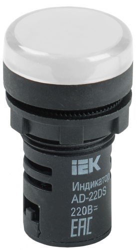 IEK Лампа AD16DS (LED) матрица диам. 16мм белый 230В AC (BLS10-ADDS-230-K01-16)