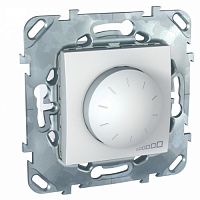 SCHNEIDER ELECTRIC UNICA Диммер поворотный 400W в рамку белый (MGU5.511.18ZD)