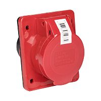 EKF Розетка кабельная 16А 3Р+Е IP44 скрытая 380В 414 (ps-414-16-380)