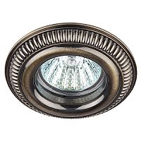 ЭРА Светильник антик объём  MR16,12V/220V, 50W  бронза KL51 SB   (Б0009332)
