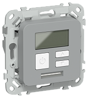 FLITE Термостат электронный с дисплеем 16А Т- серый (FI-RT11-K03)