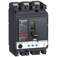 SCHNEIDER ELECTRIC Выключатель автоматический трехполюсный 3Т Micrologic 2.2 M 25A NSX100F (LV429828)