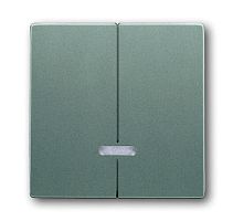 ABB SOLO/FUTURE Клавиша для светорегулятора 6565U метеор/серый металлик (6599-0-2943)