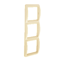 EKF Лондон Рамка 3 поста вертикальная бежевая (EEM-V-303-20)