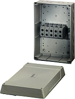 HENSEL Коробка клеммная 4-полюсный 6-25 кв.мм 210х310х116 IP55/IP65 серая (K 9508)
