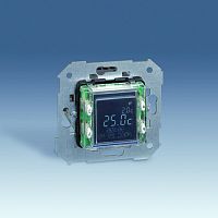 SIMON Термостат цифровой, ЖК дисплей, 8А 230В, S27,82,82N,82C,88, механизм (75816-39)