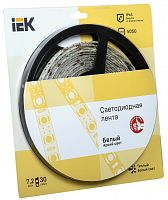 IEK Лента светодиодная LEDх30/м 5м 7.2w/m 12в IP65 теплый белый (LSR2-1-030-65-1-05)