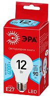 ЭРА Лампа светодиодная LED A60-12W-840-E27,груша,12Вт,нейтр,E27 (Б0030027)