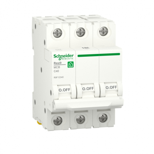 SCHNEIDER ELECTRIC RESI9 Выключатель автоматический С 40А 3P 6000A (R9F12340)