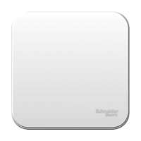 SCHNEIDER ELECTRIC Выключатель одноклавишный наружный BLANCA  (cх.1) с монтажной платой, 6а, 250в, белый (BLNVA061021)