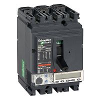 SCHNEIDER ELECTRIC Выключатель автоматический 160А 25кА NSX160B MICROLOGIC5.2 3P3D электронный расцепитель (LV430870)