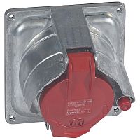 LEGRAND Розетка встраиваемая IP44 3К+H+З 400v 16А HypraPr (052214 )