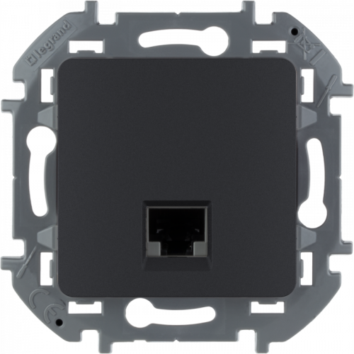 LEGRAND INSPIRIA Двойная розетка RJ 45 - категория 6 - UTP - - алюминий (673833) LEGRAND INSPIRIA Двойная розетка RJ 45 - категория 6 - UTP - - алюминий (673833)