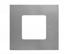 SIMON Рамка-декор на 1 пост для 2700610-03., S27Pl, нержавеющая сталь (2700617-042)