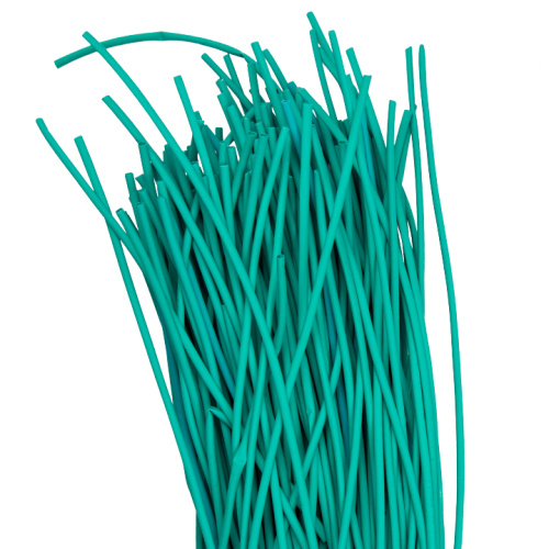 EKF Трубка термоусаживаемая ТУТ нг 2/1 зеленая в отрезках по 1м  PROxima (tut-2-j-1m)
