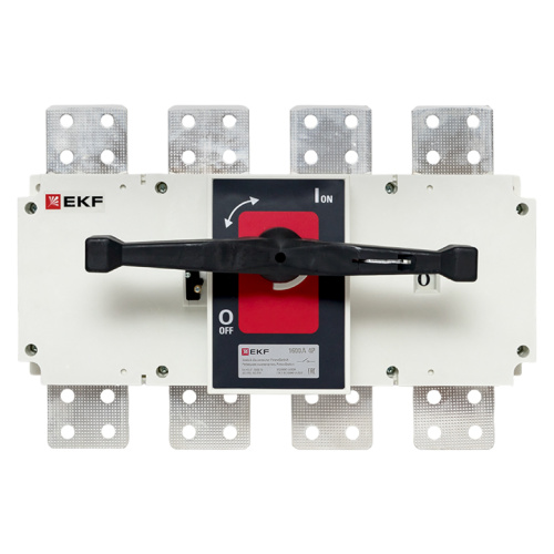 EKF Рубильник-выключатель 1600A 4P c рукояткой управления для прямой установки PowerSwitch EKF (psds-1600-4) фото 2 EKF Рубильник-выключатель 1600A 4P c рукояткой управления для прямой установки PowerSwitch EKF (psds-1600-4) фото 2