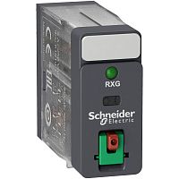 SCHNEIDER ELECTRIC Реле промежуточное 5А 2С/О ~24В КН. + LED (RXG22B7)