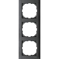 SCHNEIDER ELECTRIC M-Pure Рамка 3 поста антрацит (MTN4030-3614)