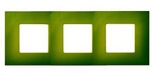 SIMON Рамка-декор на 3 поста для 2700630-03., S27Pl, фисташковый (2700637-065)