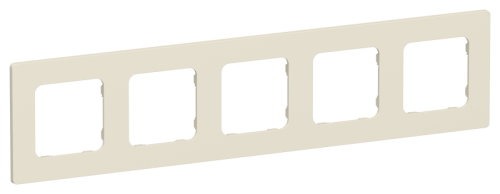 FLITE CLASSIC Рамка 5-местная л сливочный (FI-M52-32-20-K86) FLITE CLASSIC Рамка 5-местная л сливочный (FI-M52-32-20-K86)