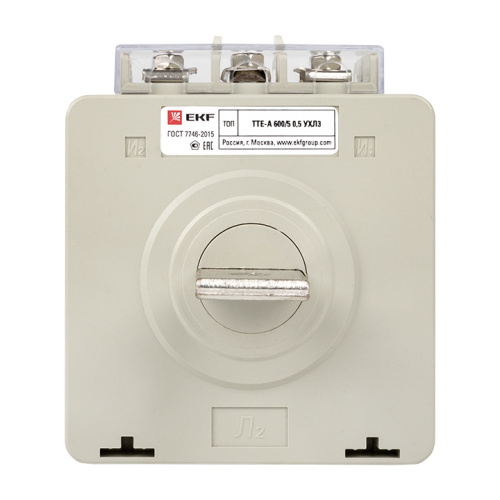 EKF Трансформатор тока ТТЕ-A-600/5А с клеммой напряжения класс точности 0,5  PROxima (tte-S-600) фото 3