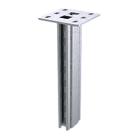 DKC Подвес вертикальный двойной усиленный 92х41 L500 горячеоцинкованный (BSD9205HDZ)