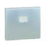 SIMON Клавиша для выключателя с подсветкой, S44A, алюминий (4400010-033)