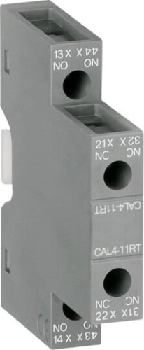 ABB Блок контактный дополнительный CAL4-11RT для контакторов AF-RT и NF-RT (1SBN010129R1011)