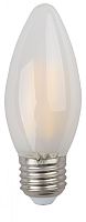 ЭРА Лампа светодиодная F-LED B35-7W-840-E27 frost   (филамент, свеча мат, 7Вт, нейтр, E27)  (10/100/5000) (Б0046990)