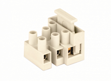 DKC Клеммник 3p+1 держатель ПВ 450V 32A 4мм.кв (1333)