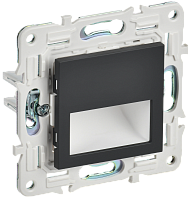 IEK SKANDY Подсветка LED встраиваемая SK-L01G графит  (SK-FL20-K53)