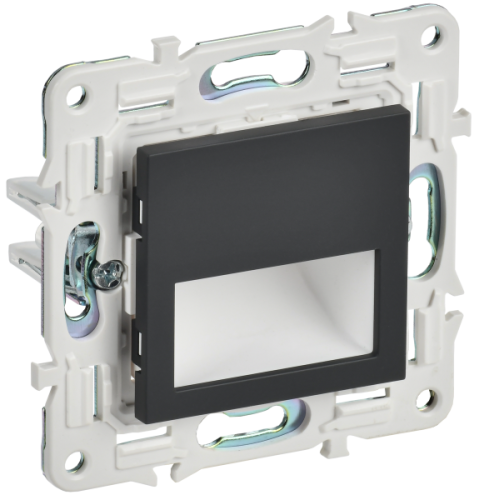 IEK SKANDY Подсветка LED встраиваемая SK-L01G графит  (SK-FL20-K53)
