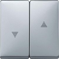 SCHNEIDER ELECTRIC Sys D Клавиша 2шт для жалюзей алюминий (MTN411560 )