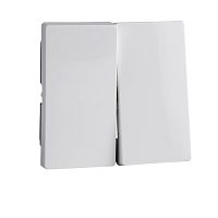 SCHNEIDER ELECTRIC Клавиша для двухклавишного выключателя белый (MTN432525)