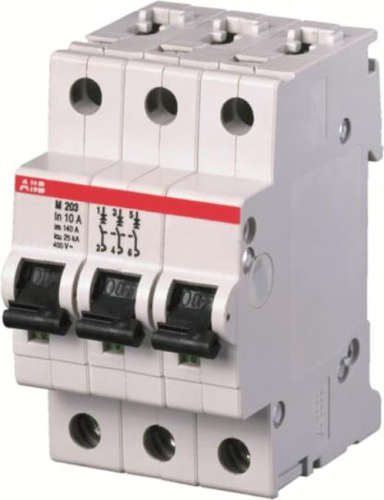 ABB Выключатель автоматический трехполюсный 40A M203  (M203 40A)  (2CDA283799R0401)