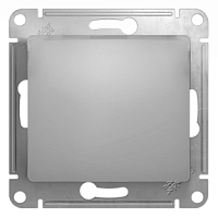 SCHNEIDER ELECTRIC Выключатель одноклавишный, в рамку, схема 1, алюминий (GSL000311)