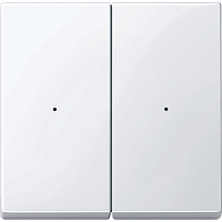 SCHNEIDER ELECTRIC SM Клавиша для модуля двухкнопочного выключателя белый (MTN619225)